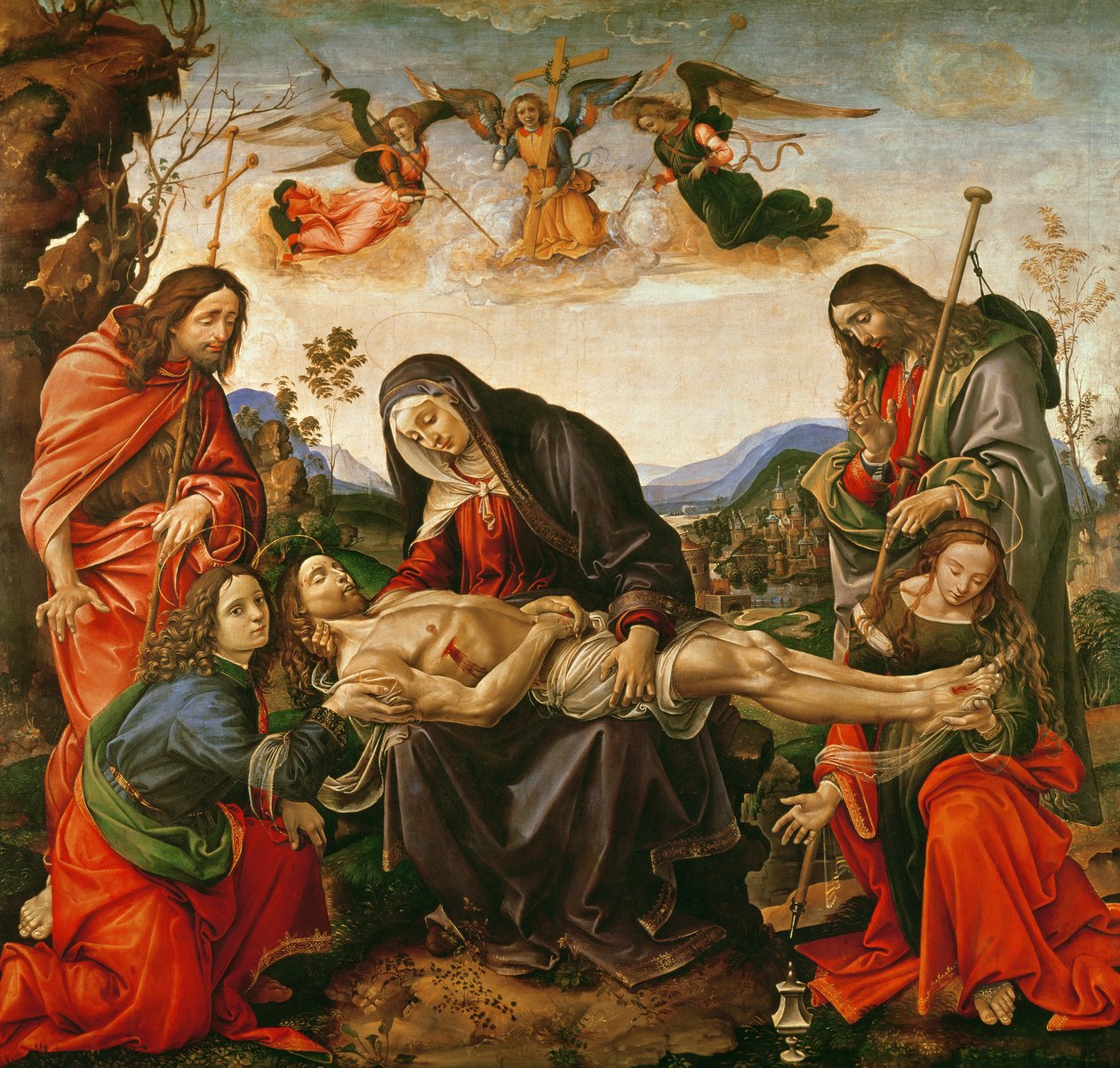 A lamentação de Cristo de Capponi