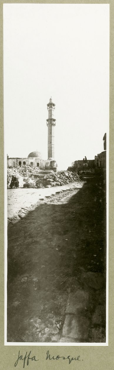 Mesquita de Jaffa, 1917 de Capt. Arthur Rhodes