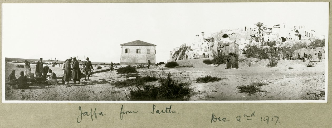 Jaffa do Sul, 2 de dezembro de 1917 de Capt. Arthur Rhodes