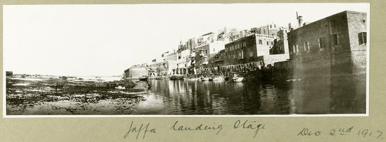 Embarcadouro de Jaffa, 2 de dezembro de 1917 de Capt. Arthur Rhodes