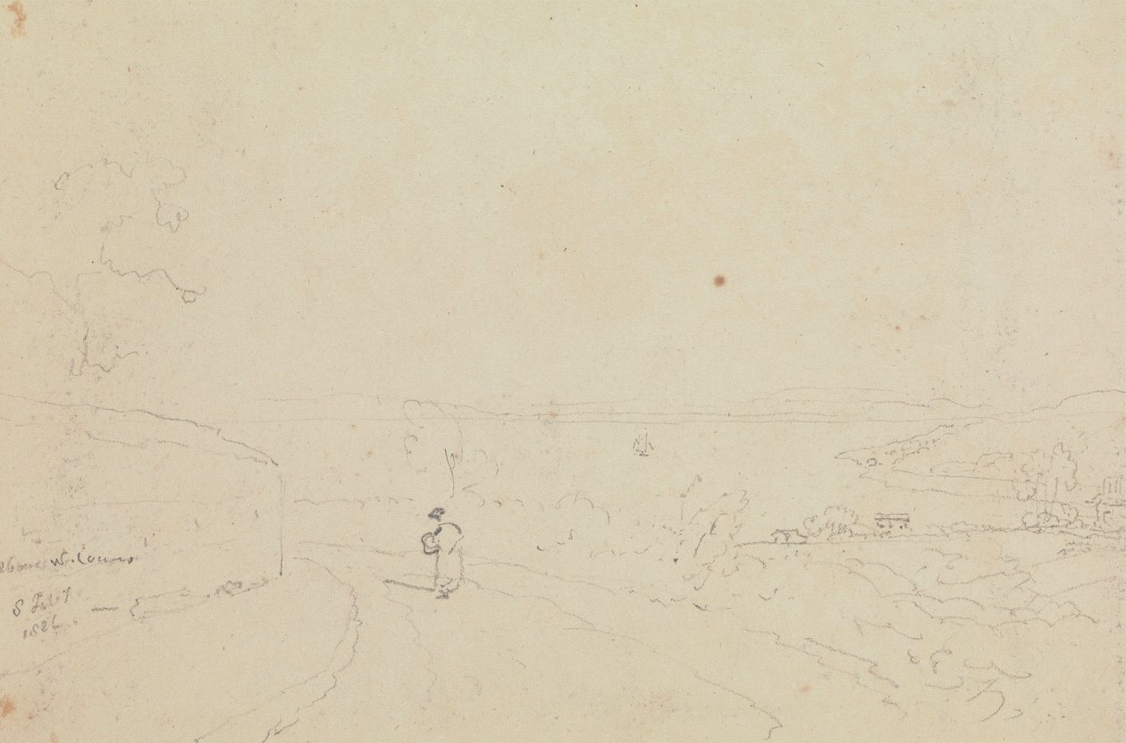 Above West Cowes, 8 de Fevereiro de 1826 de Capt. Thomas Hastings