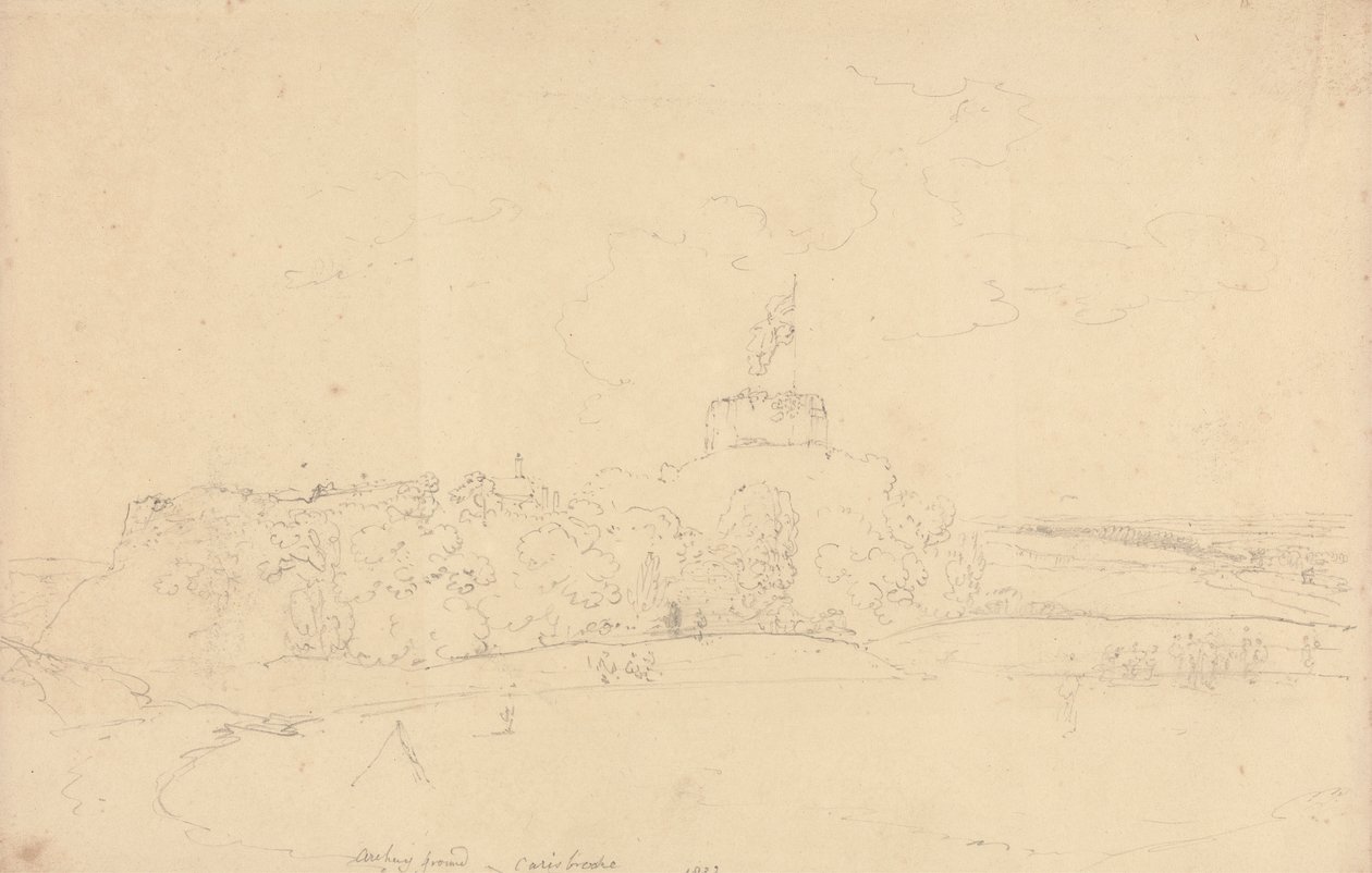 Campo de tiro com arco, Carisbrooke de Capt. Thomas Hastings