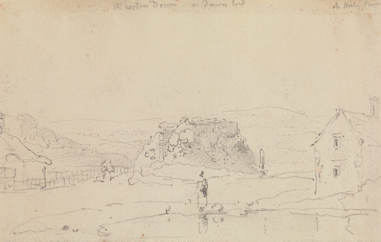 Arreton Down, ou Down End, Isle of Wight de Capt. Thomas Hastings