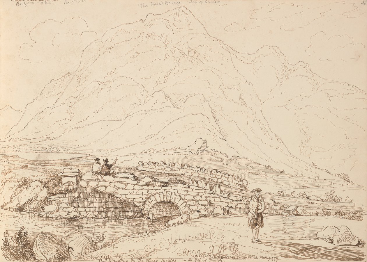 Bull Mountain e a Ponte da Lebre de Capt. Thomas Hastings