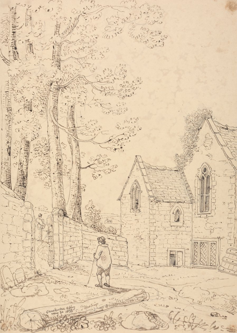 Abadia Crewkerne, 24 de Maio de 1833 de Capt. Thomas Hastings