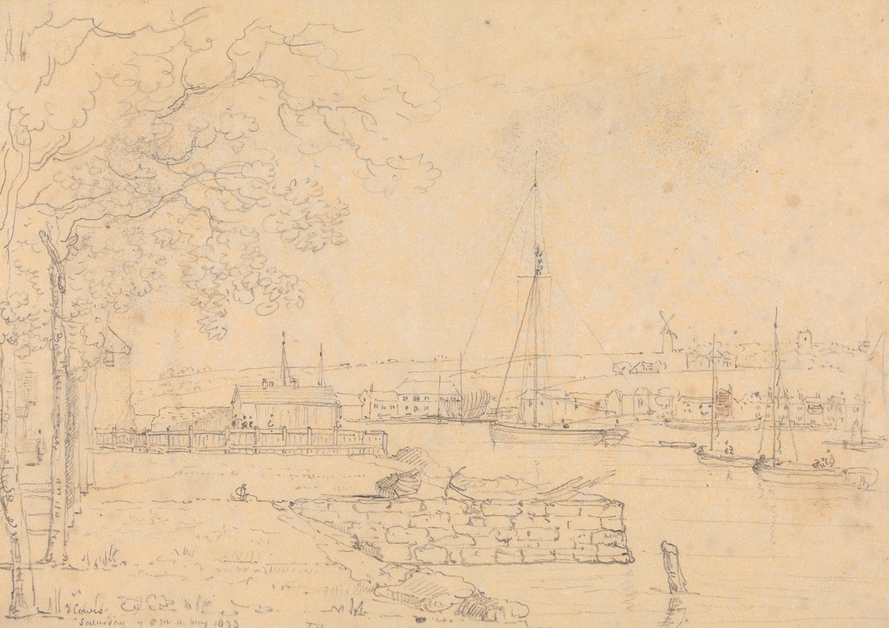 East Cowes, 7 PM, 11 de Maio de 1833 de Capt. Thomas Hastings