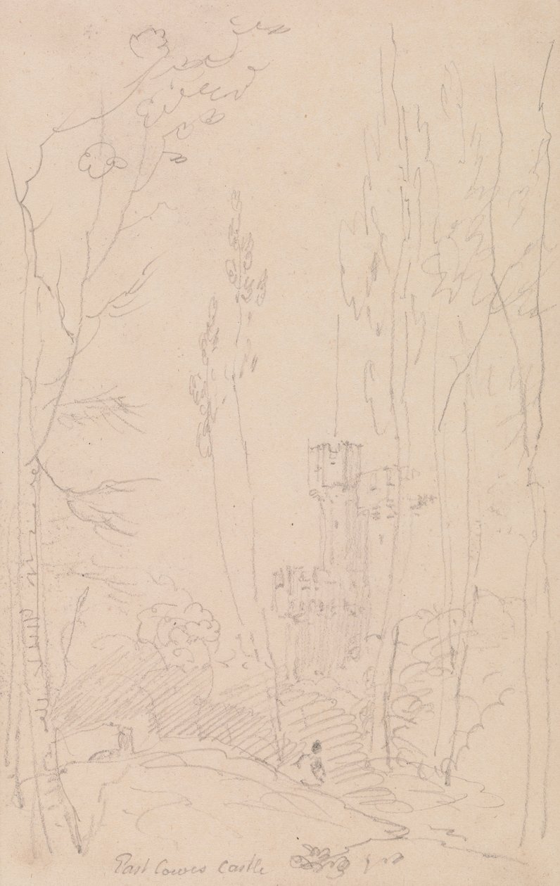 Castelo de East Cowes, Ilha de Wight de Capt. Thomas Hastings