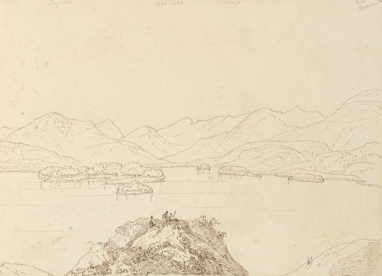 De Above the Tunnel on the Kenmare Road, 4 de Setembro de 1841 de Capt. Thomas Hastings