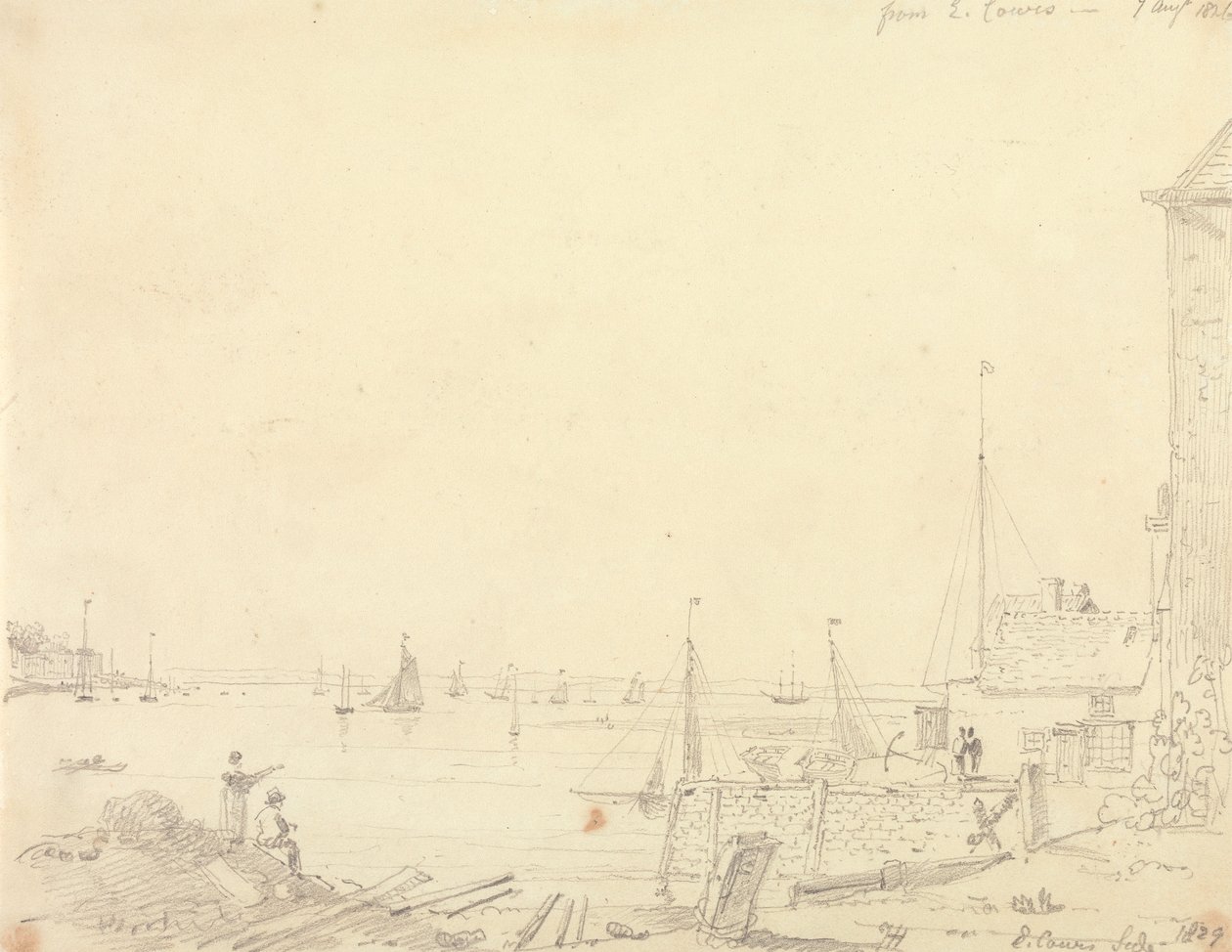 De East Cowes, 7 de Agosto de 1826 de Capt. Thomas Hastings