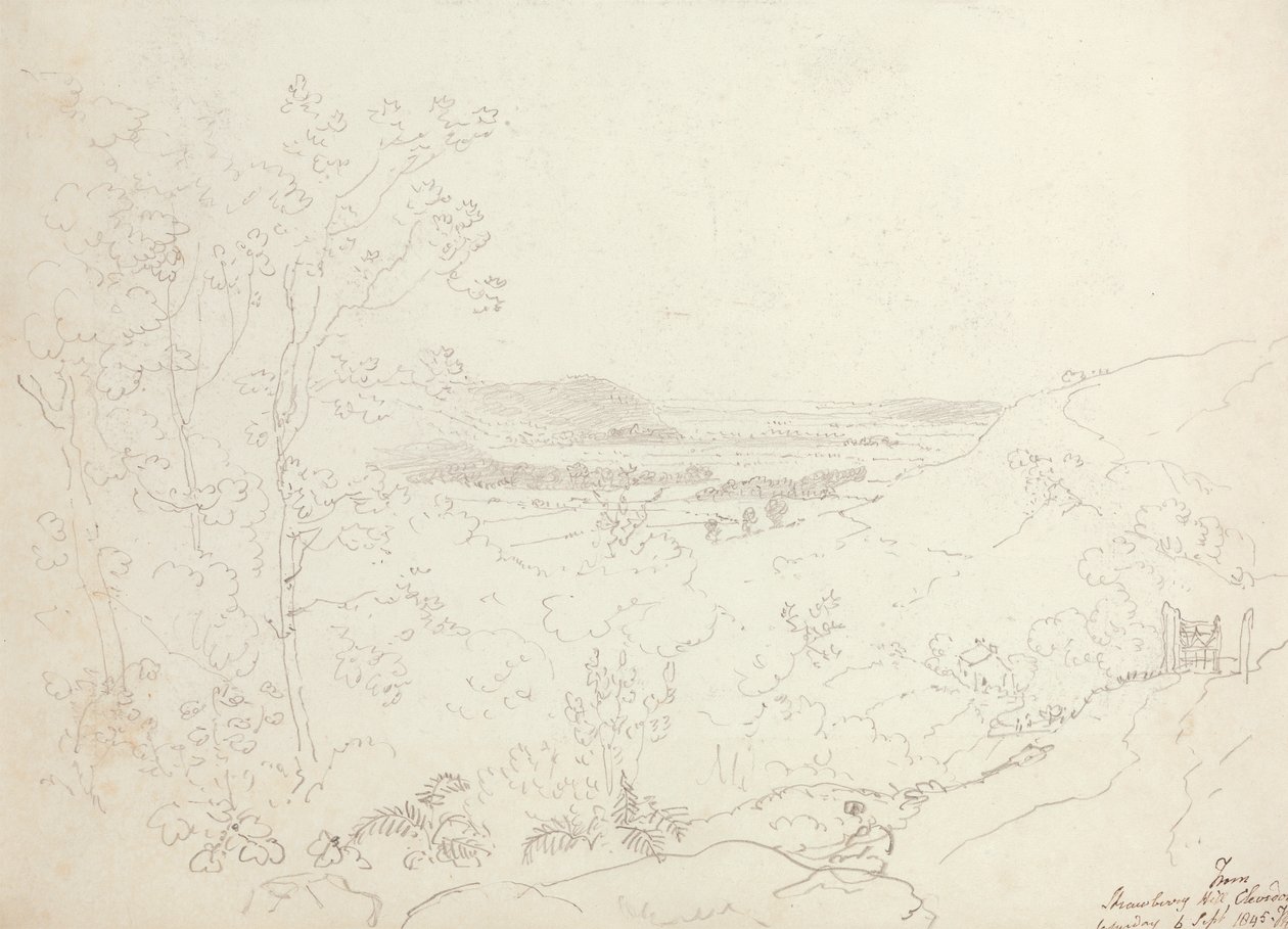 De Strawberry Hill, Clevedon, sábado 6 de Setembro de 1845 de Capt. Thomas Hastings