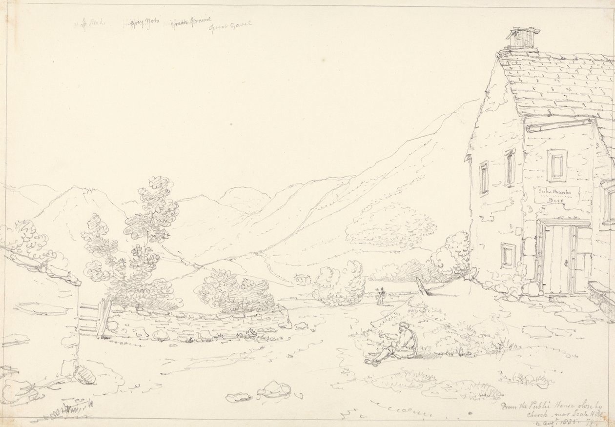 Da Casa Pública perto de Scale Hill, 2 de Agosto de 1835 de Capt. Thomas Hastings