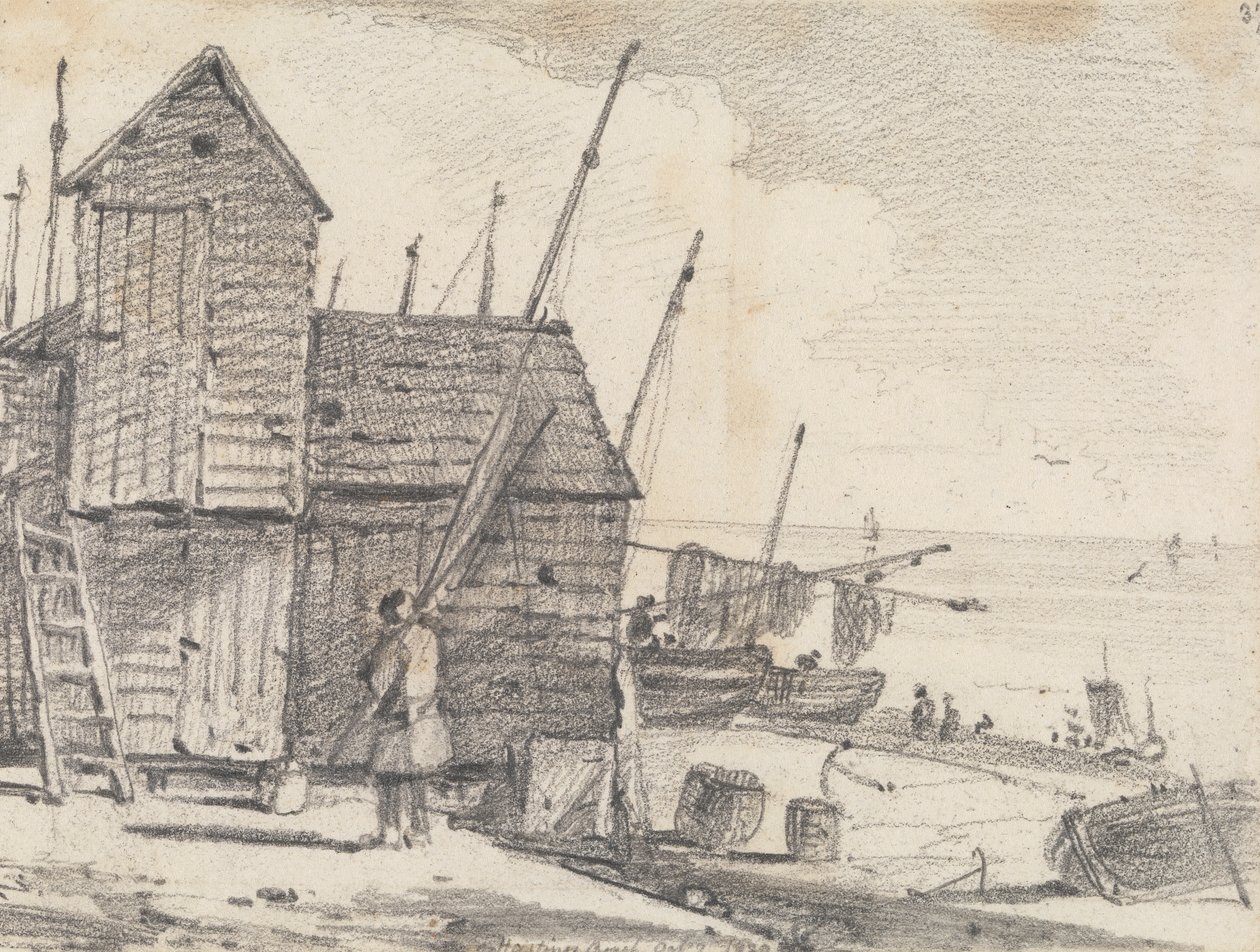 Hastings Beach, 7 de Outubro de 1820 de Capt. Thomas Hastings