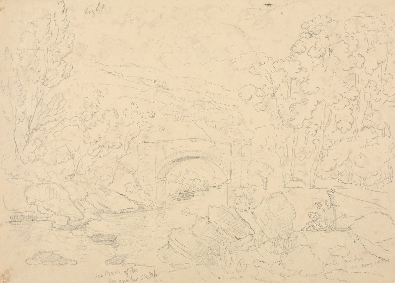Ponte Holne, 30 de Maio de 1833 de Capt. Thomas Hastings