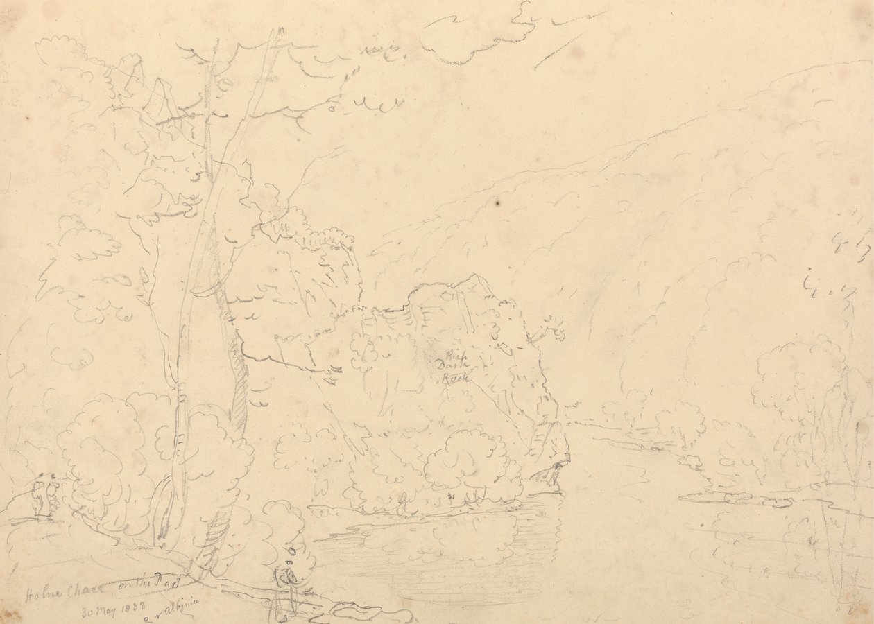 Holne Chase no Dardo, 30 de Maio de 1833 de Capt. Thomas Hastings