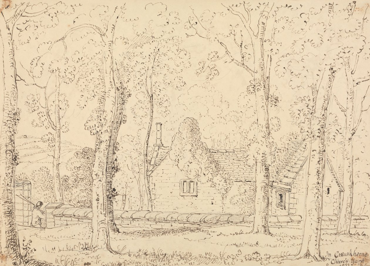 Em Crewkerne Church Yard, Junho de 1833 de Capt. Thomas Hastings