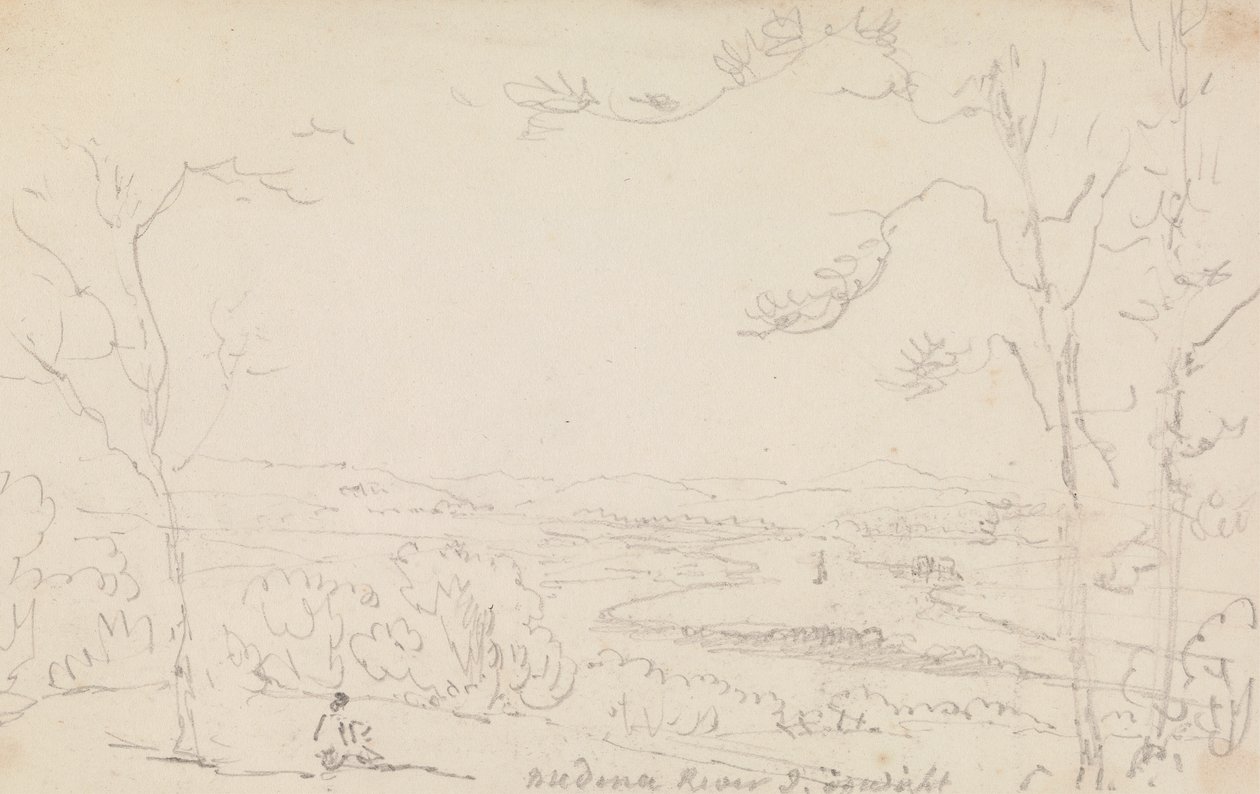 Rio Medina, Ilha de Wight de Capt. Thomas Hastings