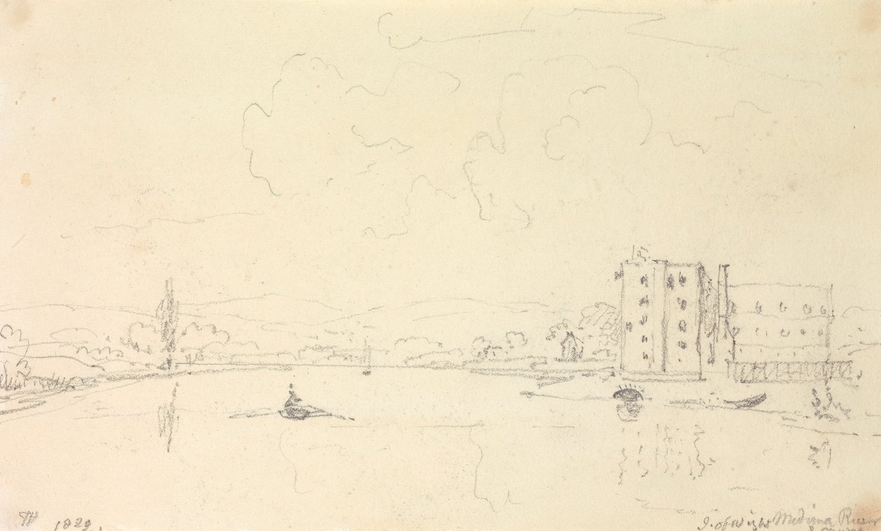 Medina River and Cowes, Ilha de Wight de Capt. Thomas Hastings