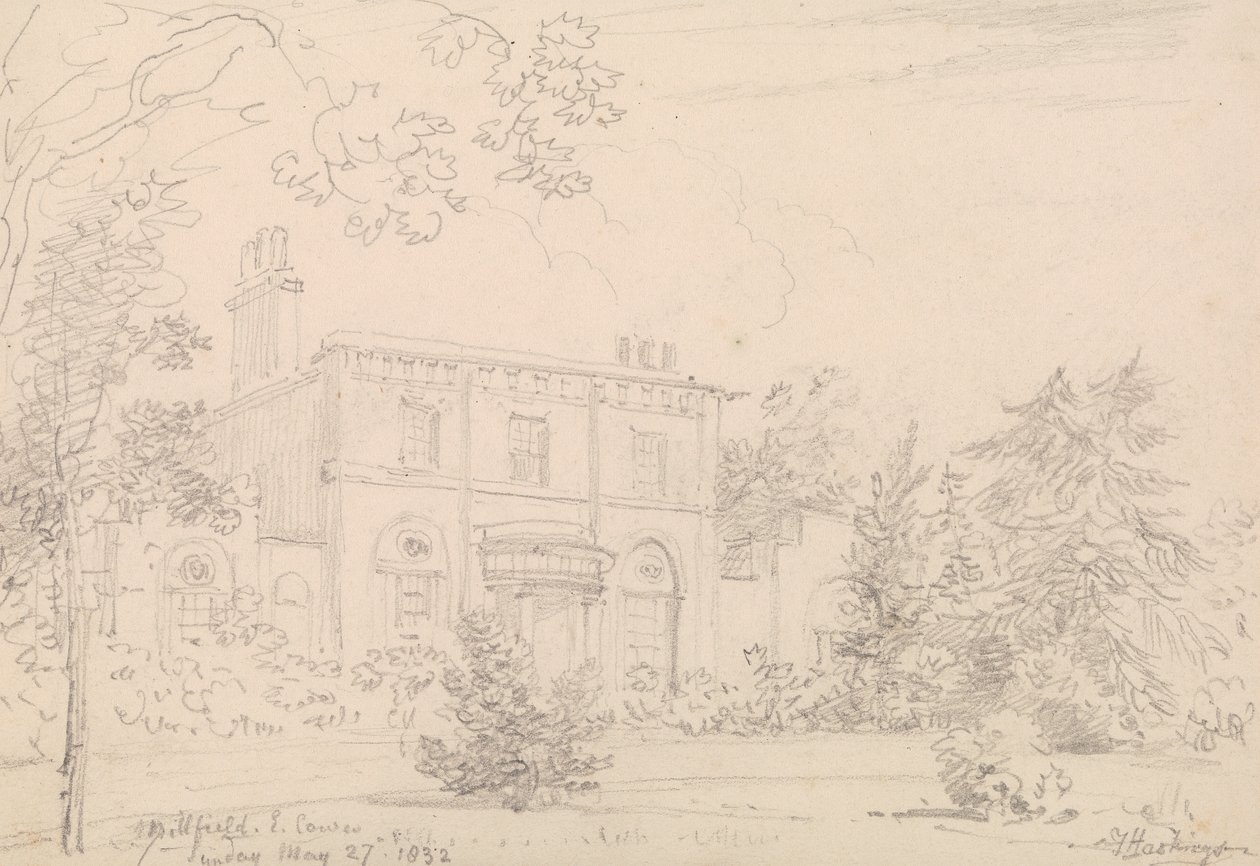 Millfield, East Cowes, Domingo 27 de Maio de 1832 de Capt. Thomas Hastings