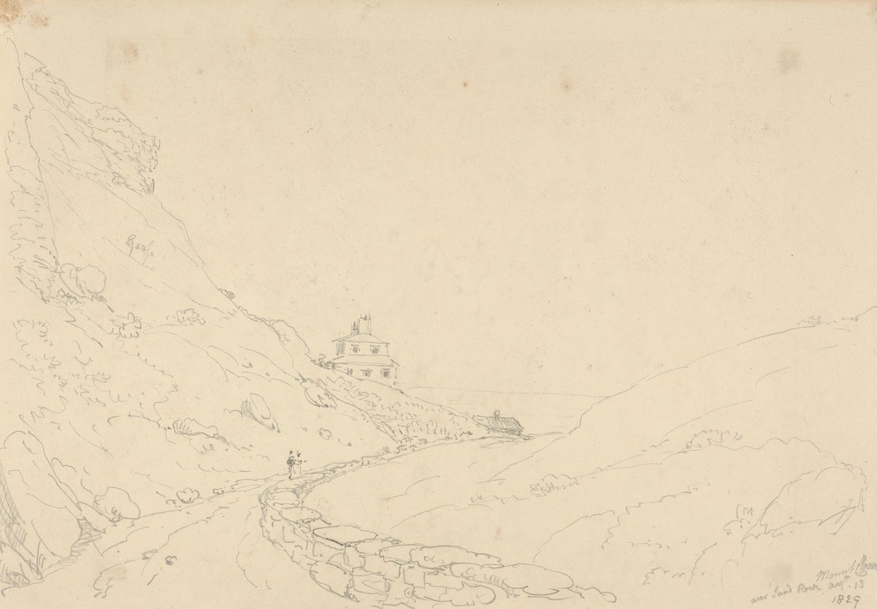 Monte Cleves, perto de Sandrock, Ilha de Wight de Capt. Thomas Hastings
