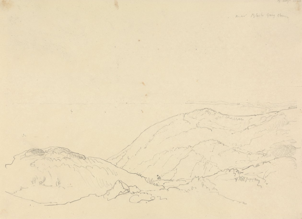 Perto de Blackgang Chine, 19 de Agosto de 1826 de Capt. Thomas Hastings