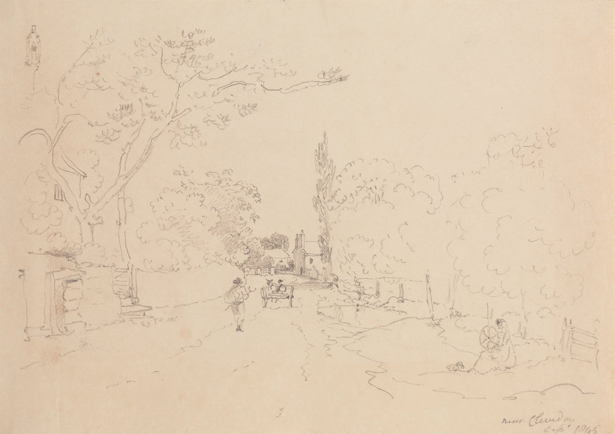 Perto de Clevedon, Setembro de 1845 de Capt. Thomas Hastings