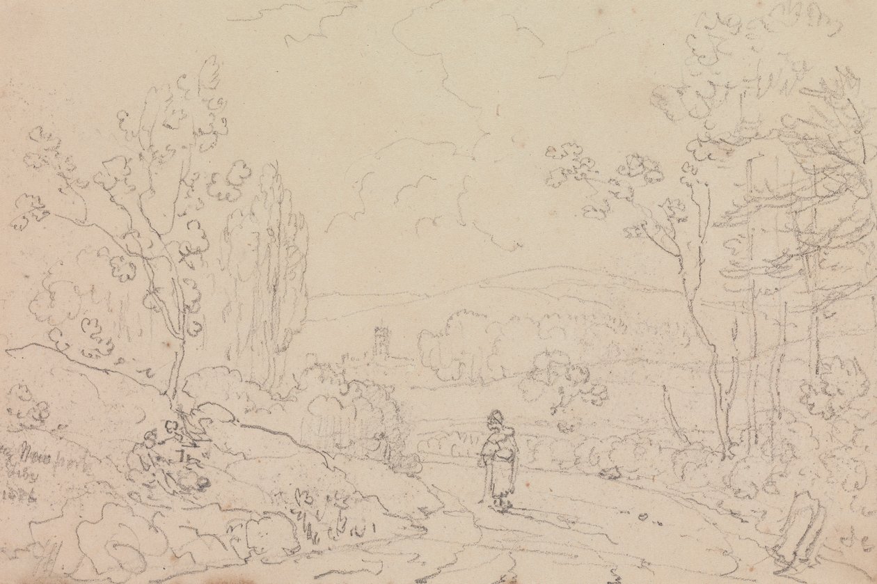 Perto de Newport, Ilha de Wight, Fevereiro de 1826 de Capt. Thomas Hastings