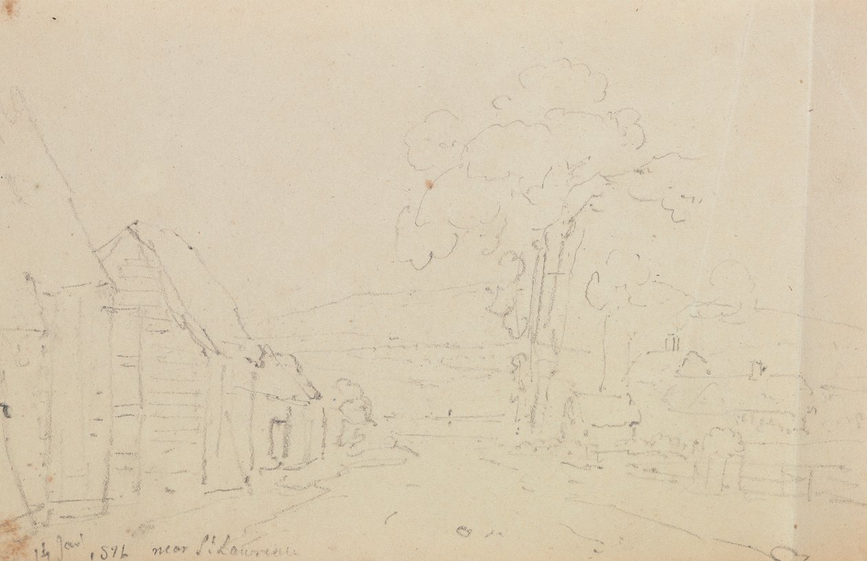 Perto de Saint Lawrence, 14 de Janeiro de 1826 de Capt. Thomas Hastings