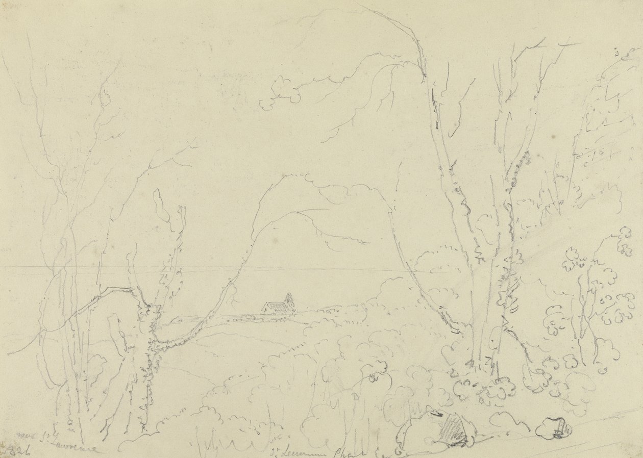 Perto de Saint Lawrence, Isle of Wight de Capt. Thomas Hastings