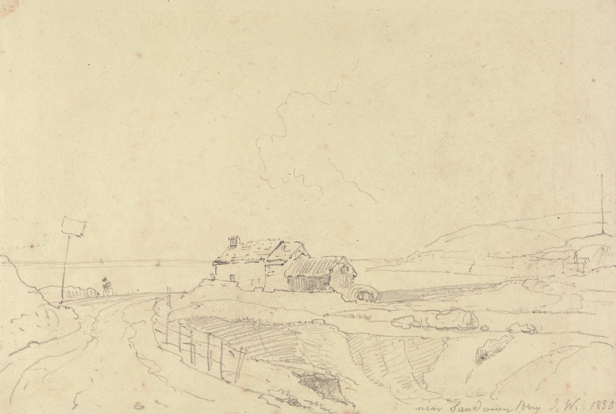 Perto da Baía de Sandown, Ilha de Wight de Capt. Thomas Hastings