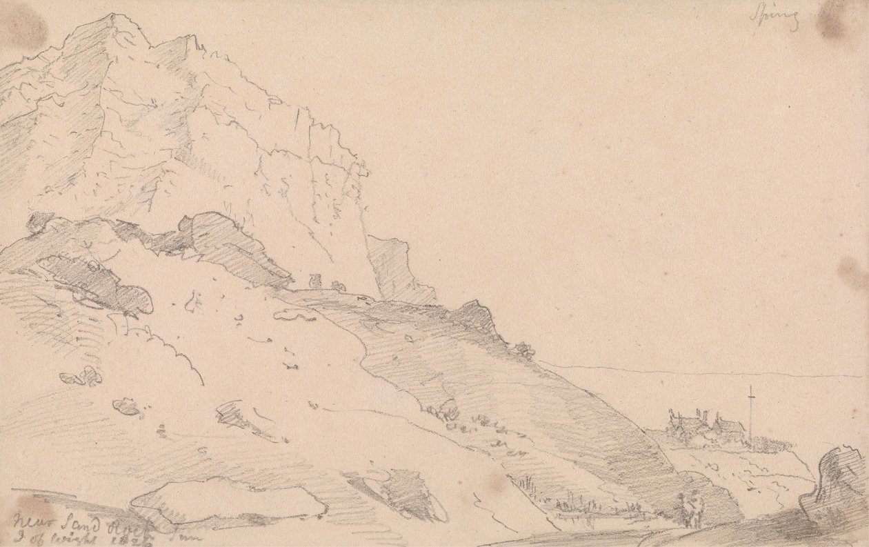 Perto de Sandrock Inn, Isle of Wight de Capt. Thomas Hastings