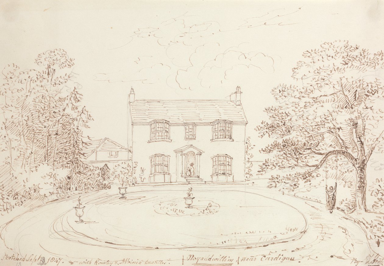 Noyaddwillim, perto de Cardigan, 9 de Setembro de 1847 de Capt. Thomas Hastings