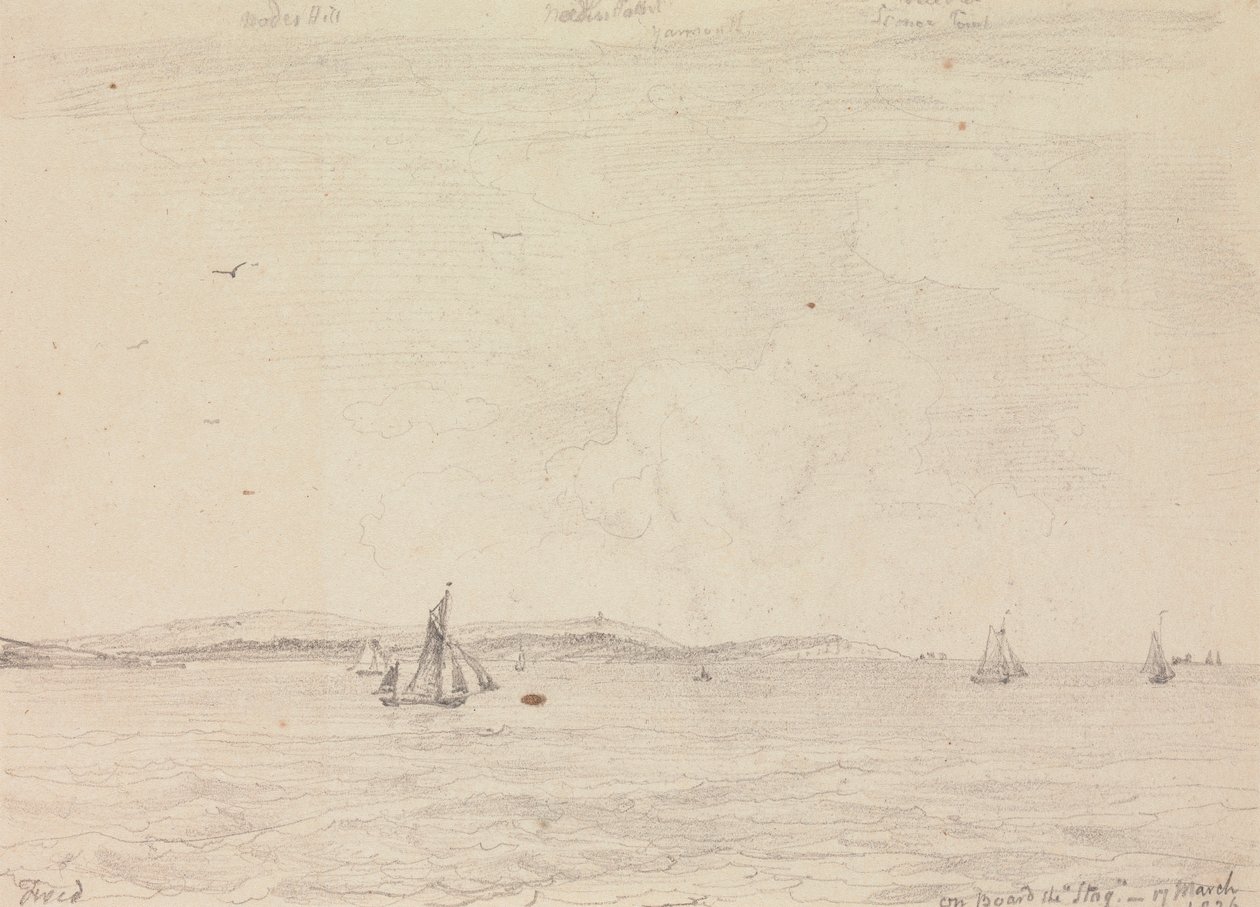 A bordo do "Stag," 17 de Março de 1826 de Capt. Thomas Hastings
