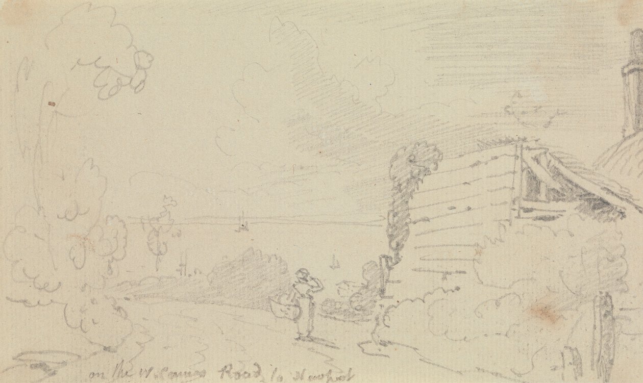 Na estrada de West Cowes para Newport de Capt. Thomas Hastings