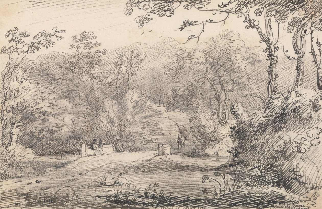 Paradise Lane, Cheshunt, 21 de Maio de 1814 de Capt. Thomas Hastings