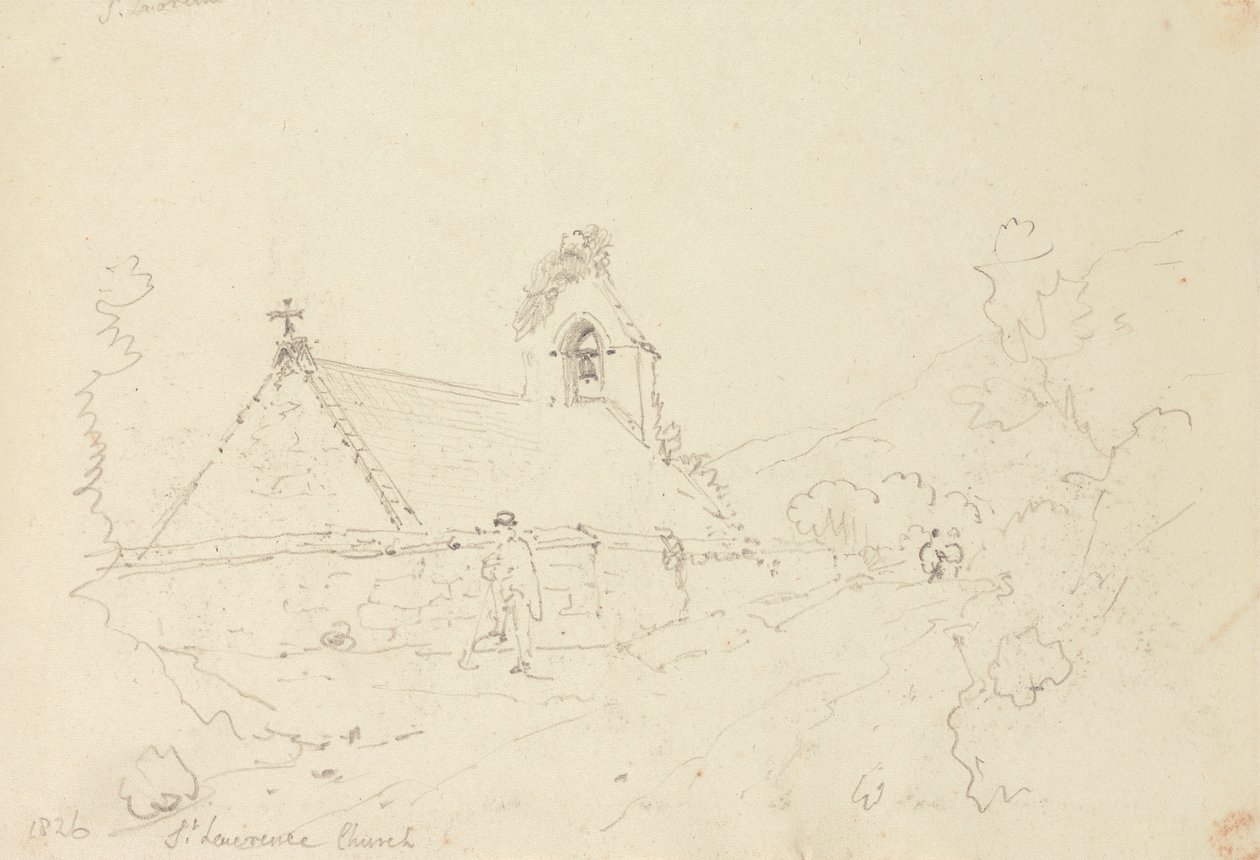 Igreja de São Lourenço, Ilha de Wight de Capt. Thomas Hastings