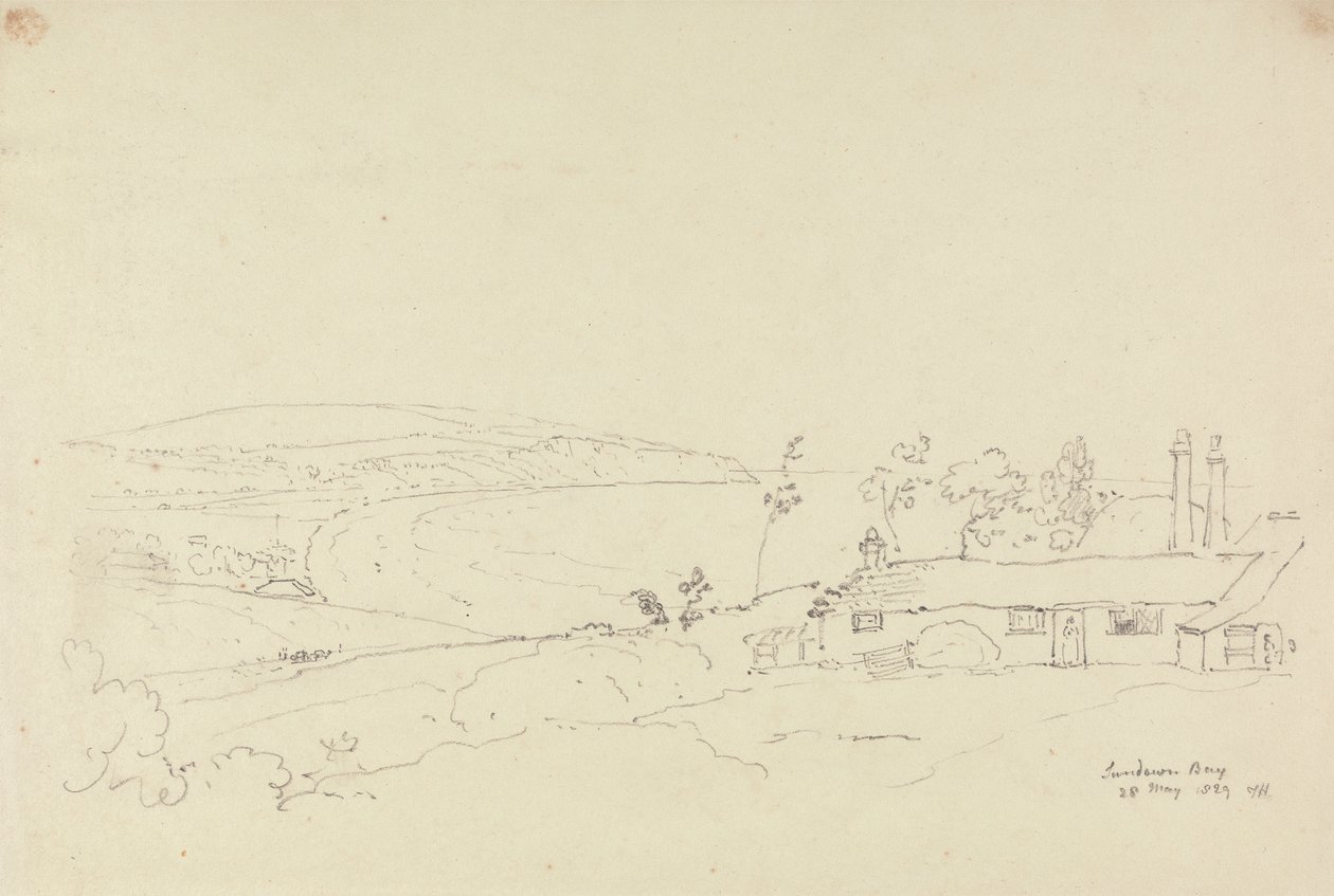 Baía de Sandown, Ilha de Wight de Capt. Thomas Hastings