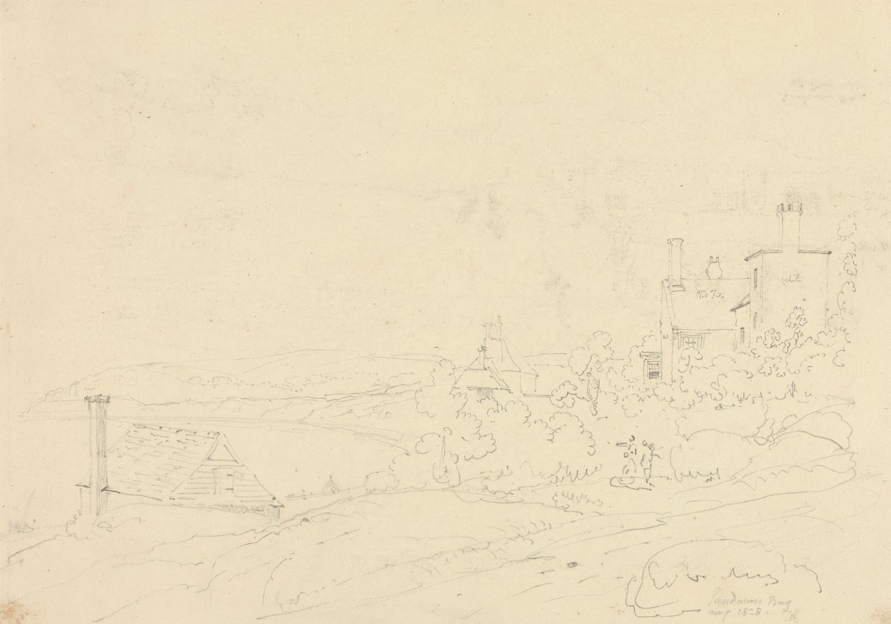 Sandown Bay, Isle of Wight, Agosto de 1828 de Capt. Thomas Hastings