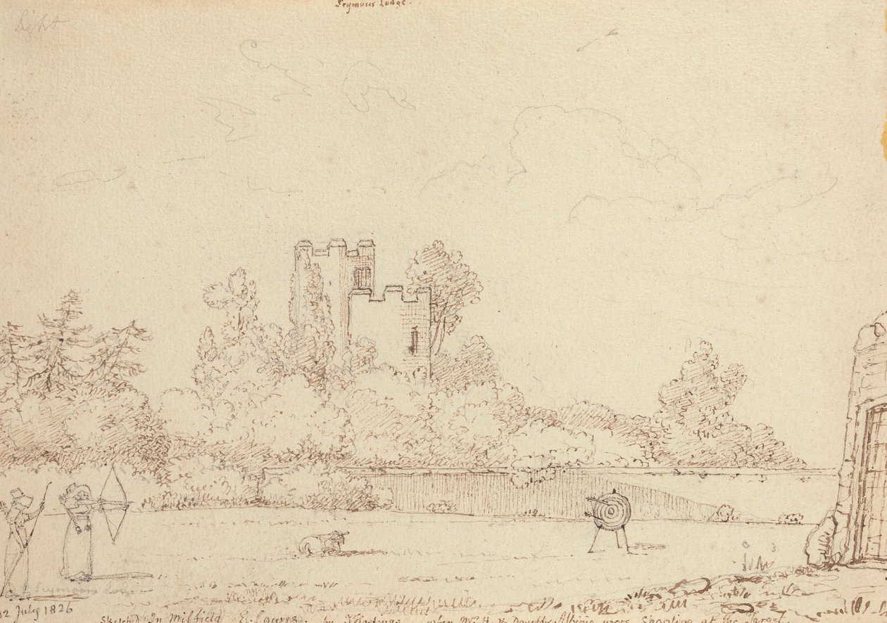 Seymour Lodge, 12 de Julho de 1826 de Capt. Thomas Hastings