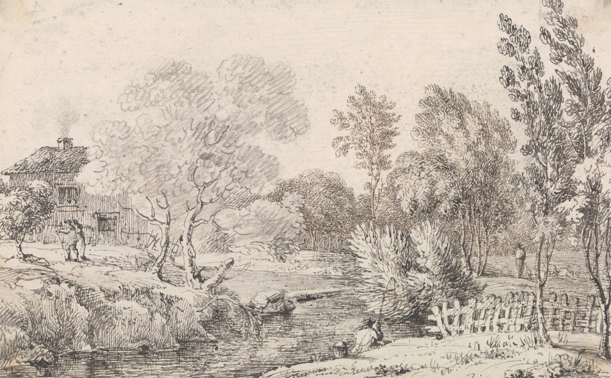 Vista da Ilha de Mayo, Cheshunt, 23 de Maio de 1814 de Capt. Thomas Hastings
