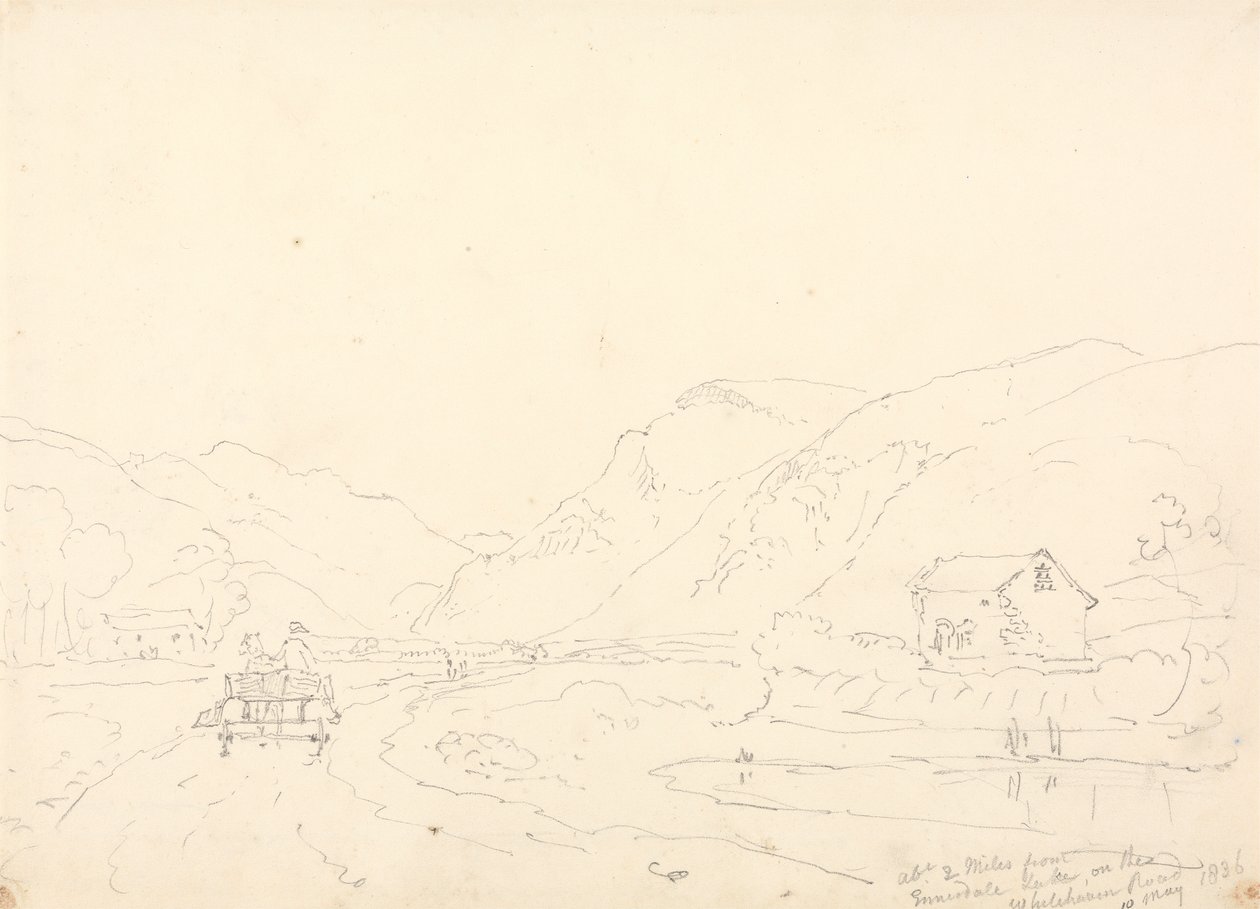 Estrada Whitehaven, 10 de Maio de 1836 de Capt. Thomas Hastings