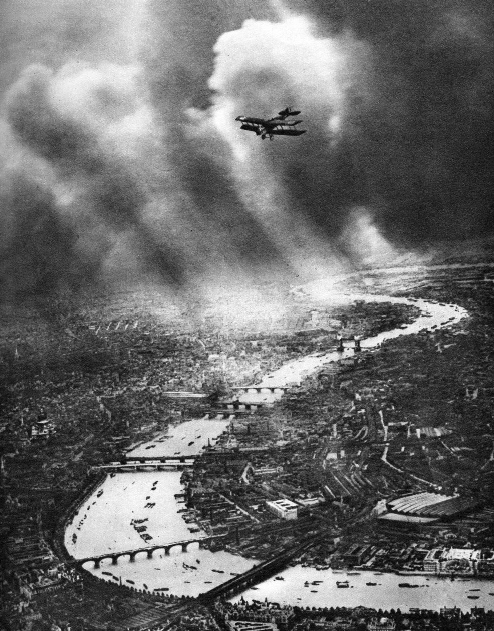 Vista de Londres, 1926-1927 de Captain Alfred G. Buckham