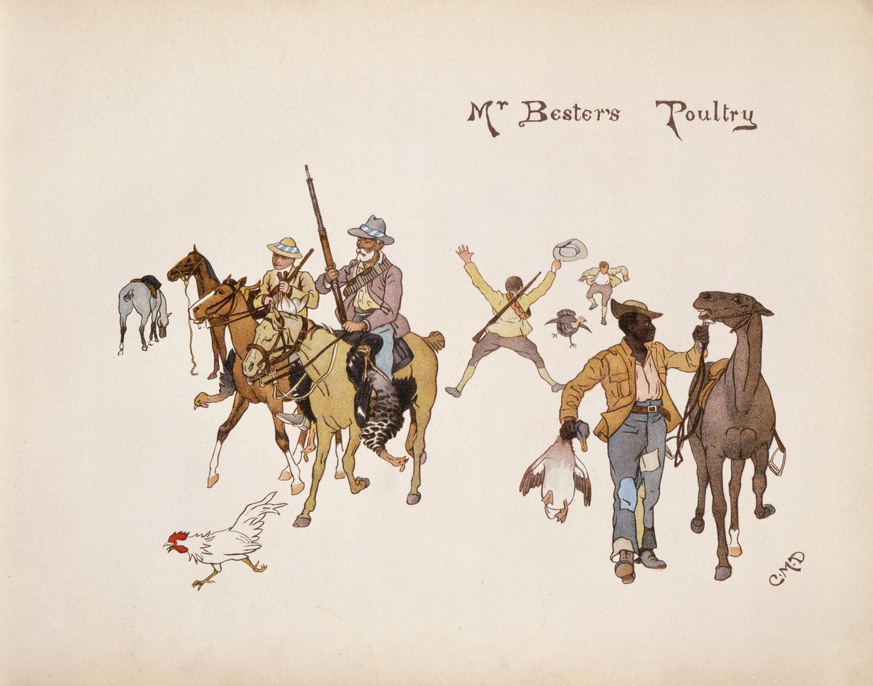Sr. Besters Poultry, de The Leaguer of Ladysmith, 1900 de Captain Clive Dixon