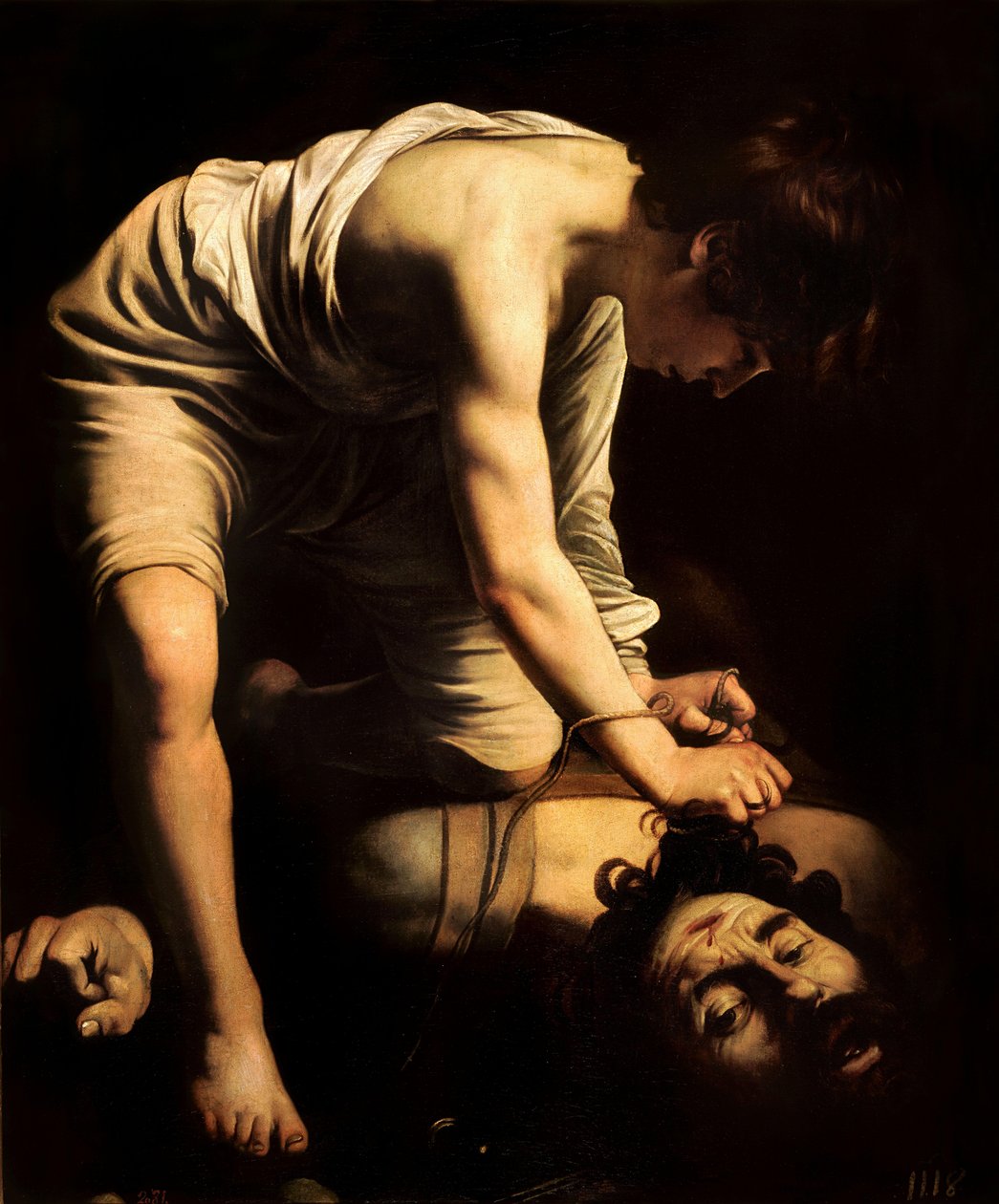 Davi e Golias de Michelangelo Merisi Caravaggio