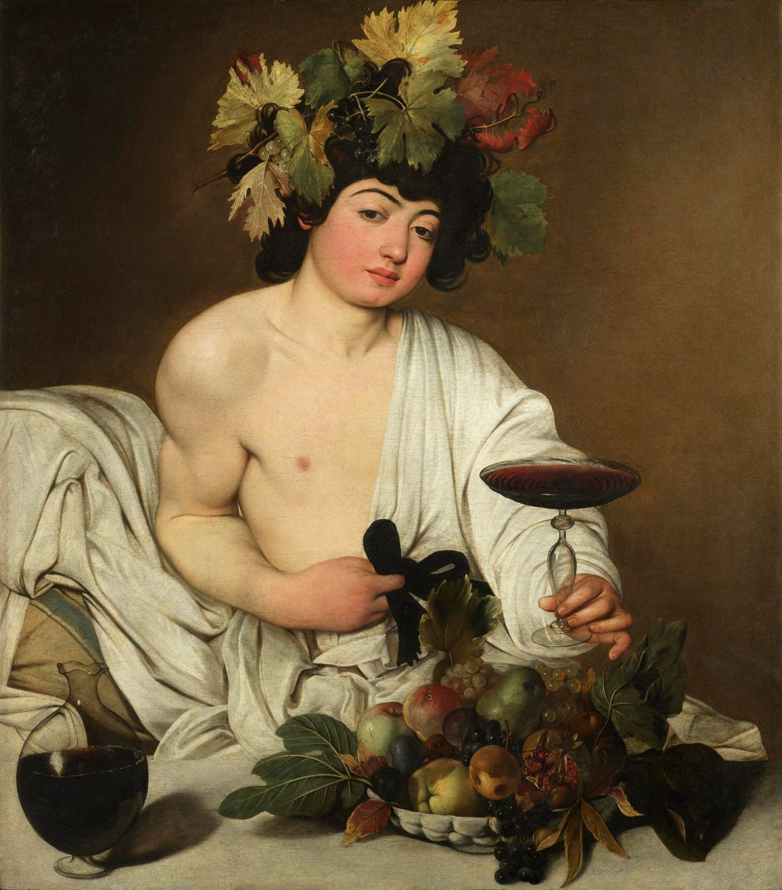 Italiano: Bacco Bacchus de Caravaggio