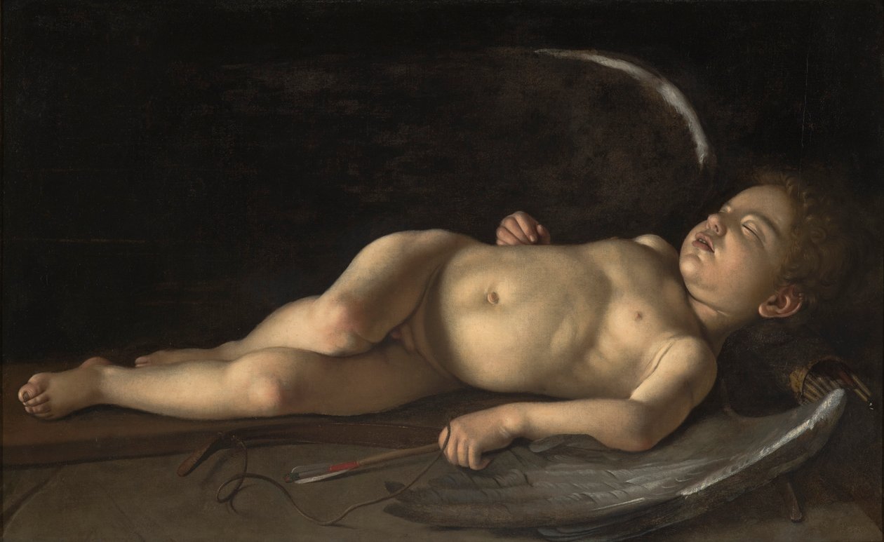 Cupido adormecido de Caravaggio