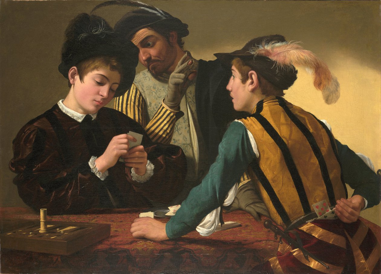 Os Cartomantes de Caravaggio