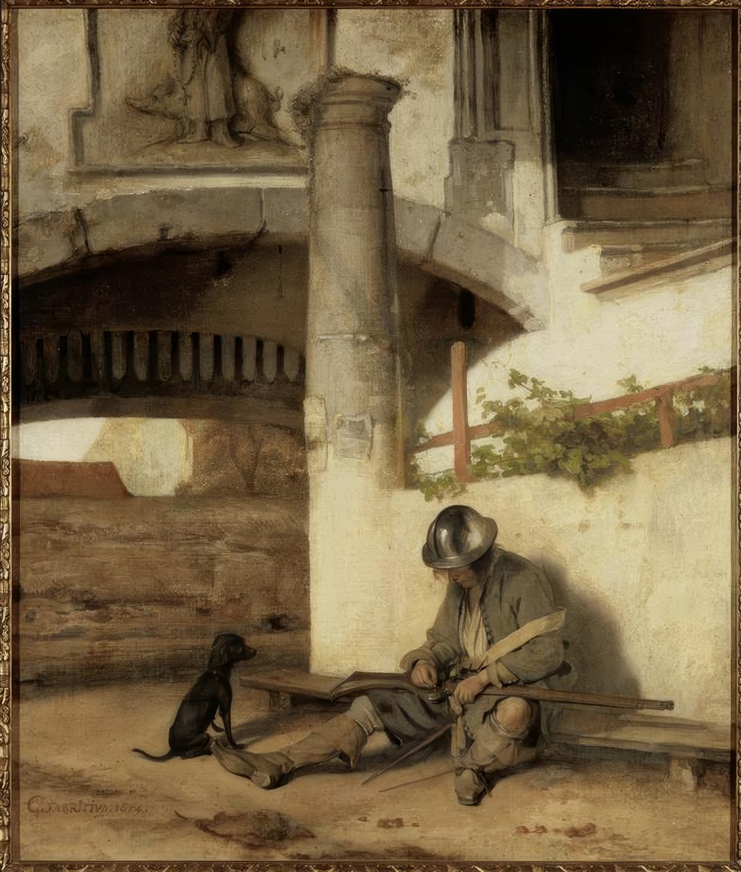 O porteiro de Carel Fabritius