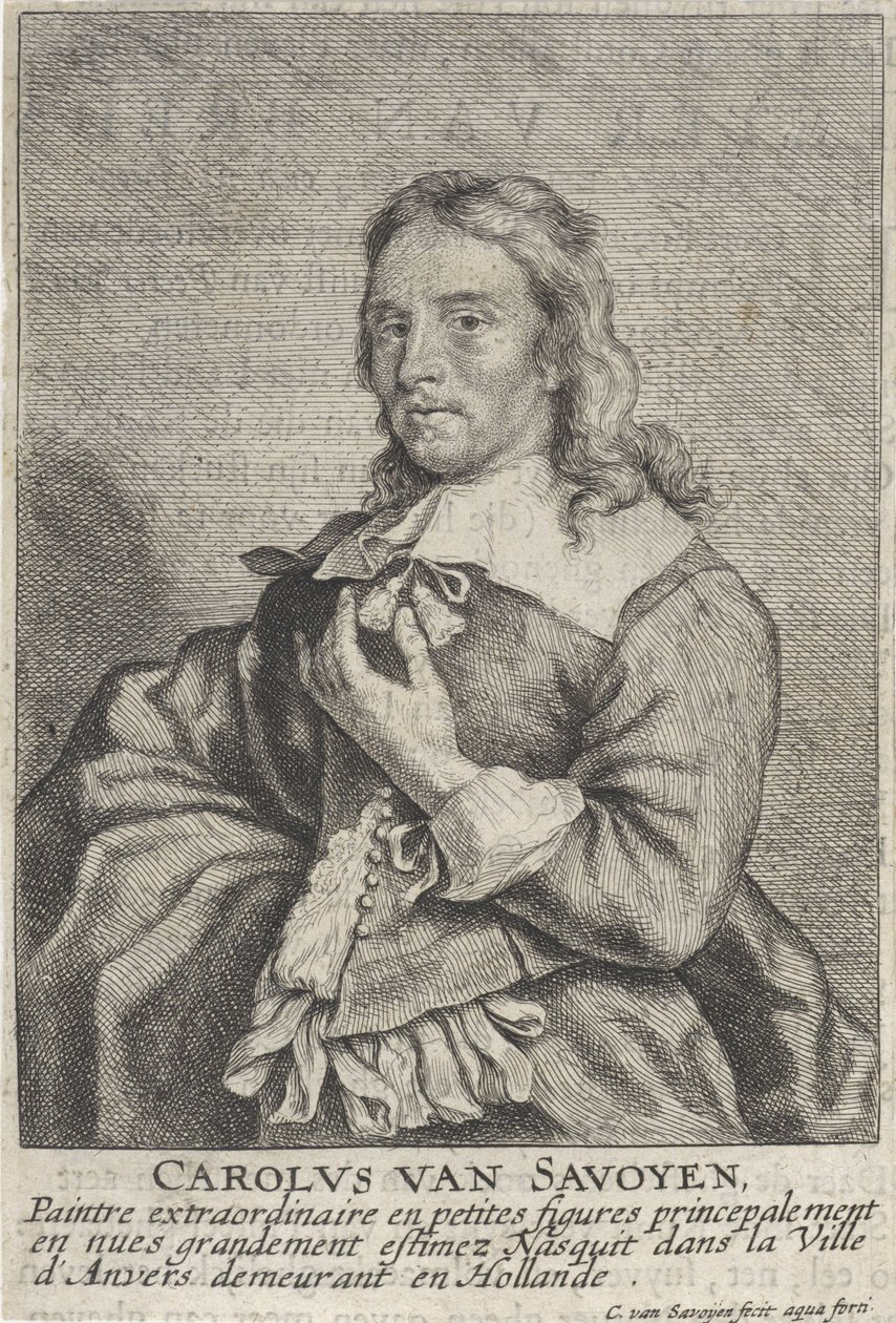 Auto-retrato de Carel van Savoyen