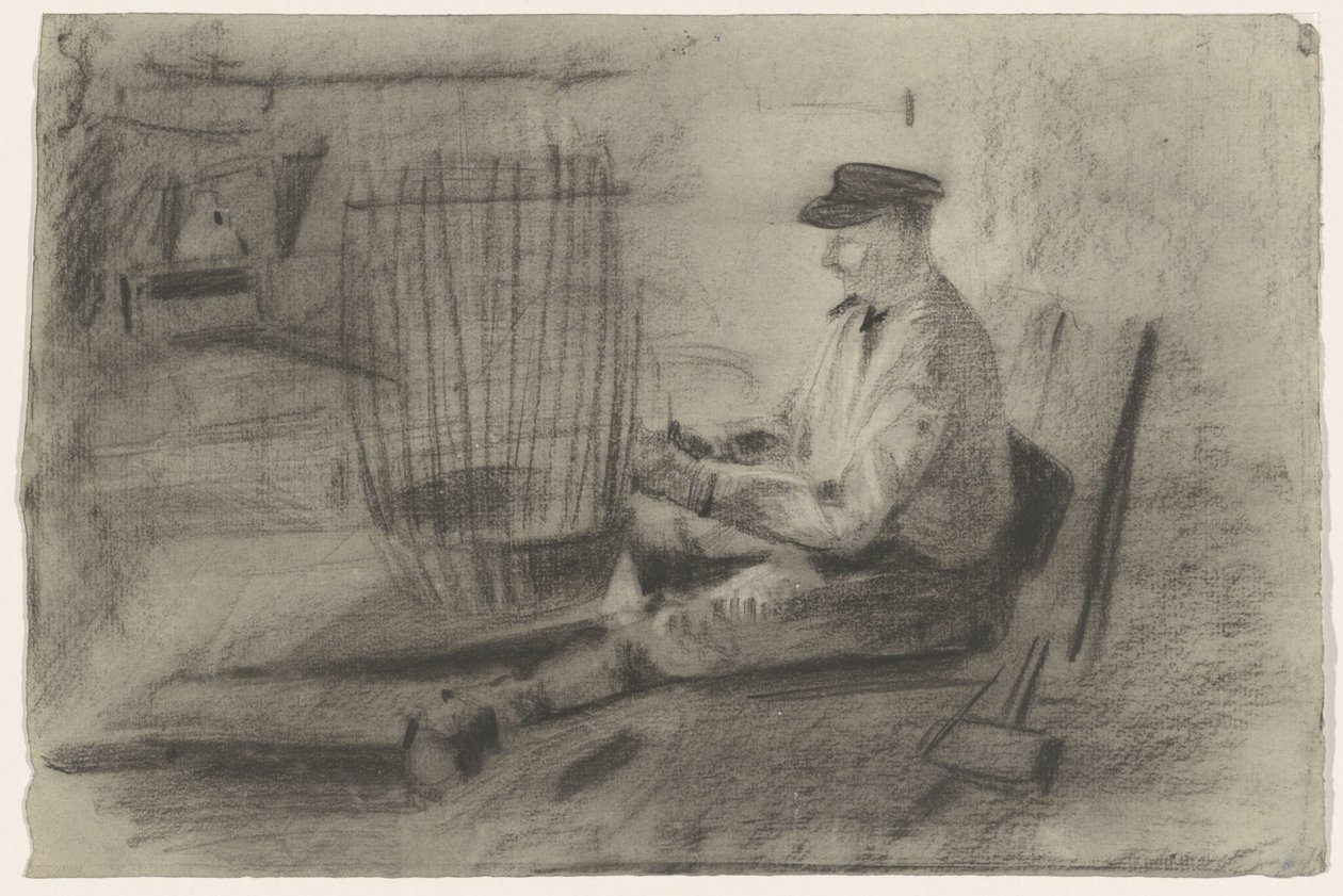 Fabricante de cestos de Carel Adolph Lion Cachet
