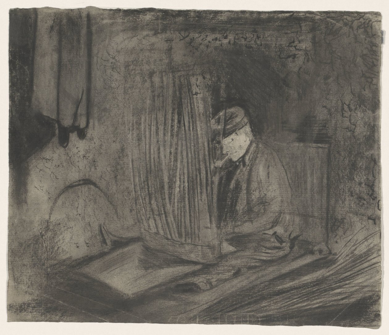 Fabricante de cestos de Carel Adolph Lion Cachet